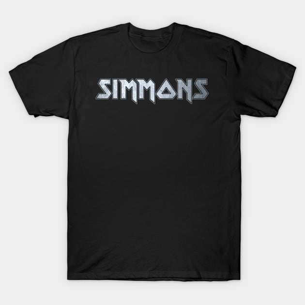 Heavy metal Simmons T-Shirt by KubikoBakhar